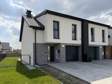 Nowoczesny bliźniak 114 m2 z garażem i dużą działką dom Jasionka