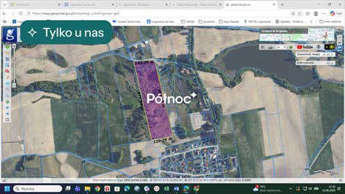Malownicza działka 65 156 m² z MPZP - lasy jeziora i możliwości działka Niewolno