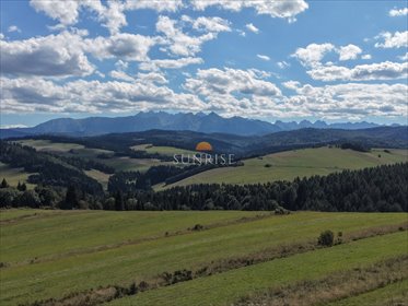 Polecam działkę 2157 m² z panoramicznym widokiem na Tatry działka Niedzica, 3 Maja