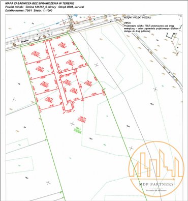 Działka 104 m² w Jeruzalu z mediami - polecam działka Jeruzal