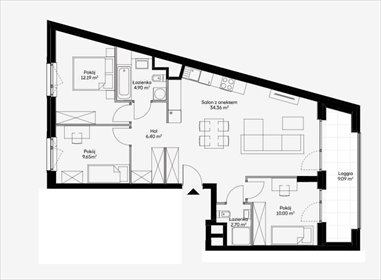 mieszkanie na sprzedaż 80m2 mieszkanie Warszawa, Wola, Czyste, Kolejowa
