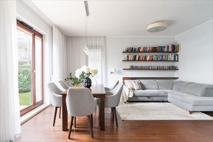 Do sprzedania przestronne 82,5 m² mieszkanie z ogrodem i tarasem mieszkanie Warszawa, Wilanów, Kazachska