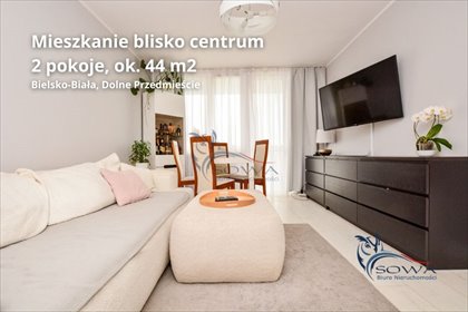 2-pokojowe mieszkanie 44 m² w Bielsku-Białej (blisko ul. Starobielskiej) mieszkanie Bielsko-Biała, Dolne Przedmieście