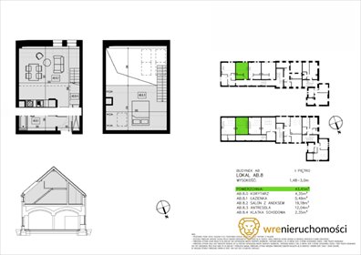 mieszkanie na sprzedaż 44m2 mieszkanie Wrocław, Wojszyce, Pawia