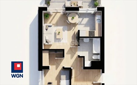 mieszkanie na sprzedaż 44m2 mieszkanie Głogów, Wojska Polskiego