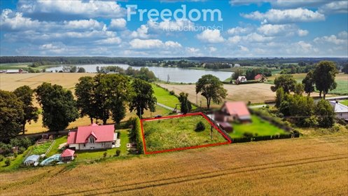 Działka 1236 m² z widokiem na jezioro i lasy. działka Grabowiec