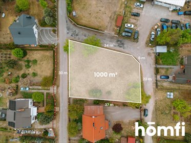 Działka budowlana 1000 m² z MPZP, szybki dojazd do Torunia działka Zławieś Mała, Wrzosowa