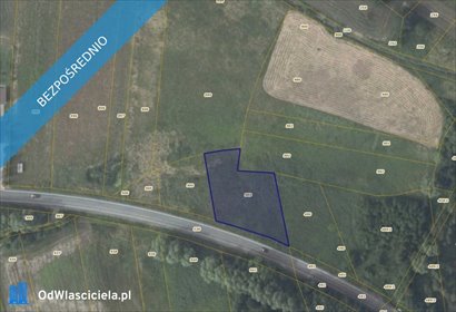 działka na sprzedaż 1781m2 działka Trąbki