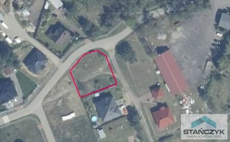 działka na sprzedaż 779m2 działka Przybiernów