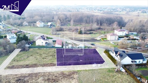 działka na sprzedaż 1251m2 działka KRASNE, KRASNE