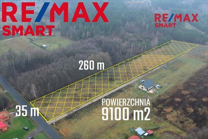 Działka budowlano-rolna 9100 m² z warunkami zabudowy działka Gaj Żelechowski