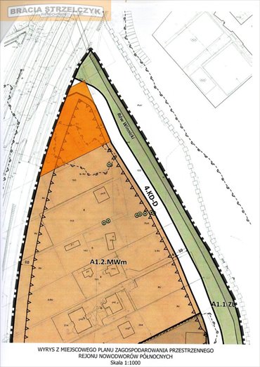 działka na sprzedaż 2142m2 działka Warszawa, Białołęka