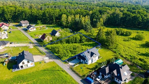 Działka pod dom z dużym ogrodem, spokojna okolica działka Czarków, Sosnowa