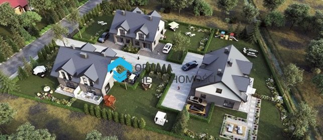 Na sprzedaż nowoczesny dom bliźniak 96 m² z ogrodem w Komarno dom Komarno, Kaczawska