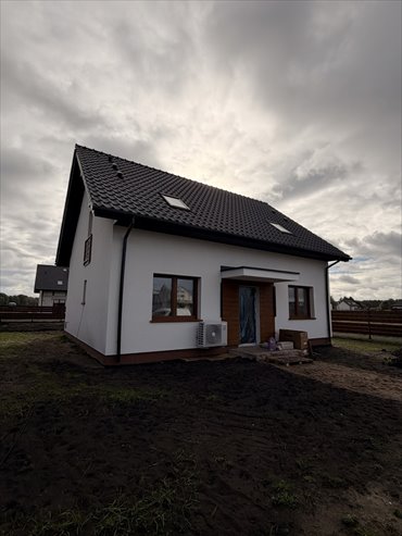 Nowoczesny dom 113 m² w Niedźwiedziu, własny ogród - polecam! dom Niedźwiedź