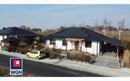 Nowoczesny dom 105 m2 z dużym tarasem i garażem dom rokszyce, Rokszyce