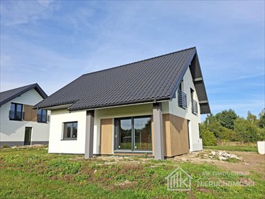 Nowoczesny dom 131 m² w Kłaj - pompa ciepła i rekuperacja dom Kłaj