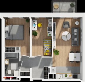 mieszkanie na sprzedaż 54m2 mieszkanie Wrocław, Braterska