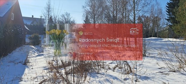 działka na sprzedaż 1599m2 działka Dys, Nadrzeczna