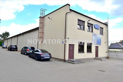 Hala magazynowa 840 m² z biurem, monitoring, suwnica magazyn Przyłęki