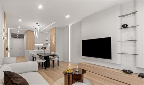Ekskluzywny apartament 87 m² z balkonami i miejscami parkingowymi mieszkanie Warszawa, Mokotów, Wołoska