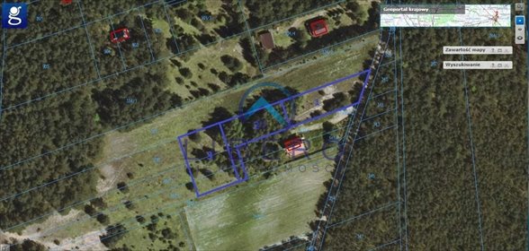 Do sprzedania działka 1000 m² z projektem domu rekreacyjnego działka Stawinoga