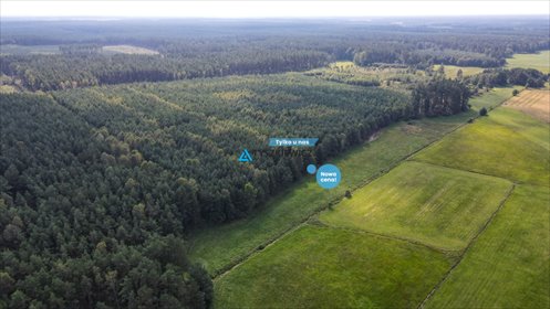Działka 10 810 m² w Osówek z dostępem do lasu i energią działka Osówek