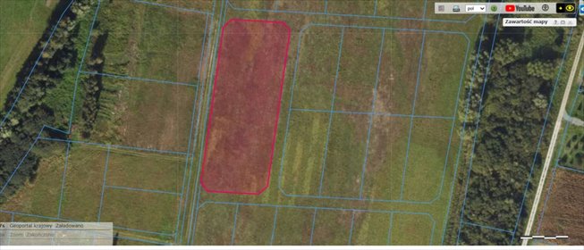 Działka 2300 m² w Drewnicy – spokojna okolica, prosty kształt działka Drewnica, Słoneczna