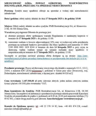 działka na sprzedaż 64026m2 działka Góra