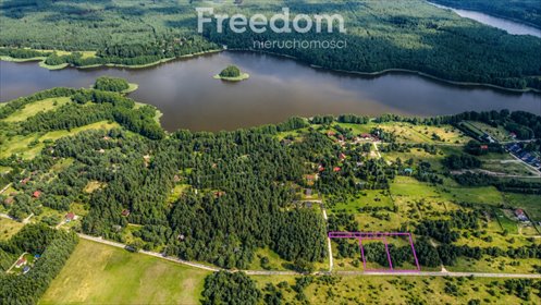 Działki Natać Wielka (1819 i 3489 m²) z dostępem do jeziora działka Natać Wielka
