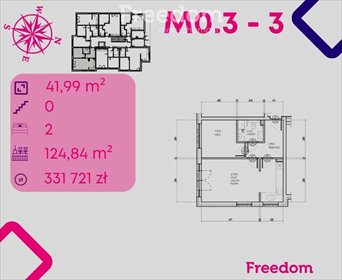 mieszkanie na sprzedaż 42m2 mieszkanie Bonin