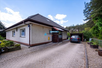 Przestronny dom parterowy 175 m² w Zblewie, ogród, kominek dom Zblewo, Starogardzka