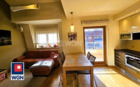 Zapraszam do 60 m² dwupoziomowego mieszkania z wysokim salonem i antresolą mieszkanie Wysoka, Brzozowa