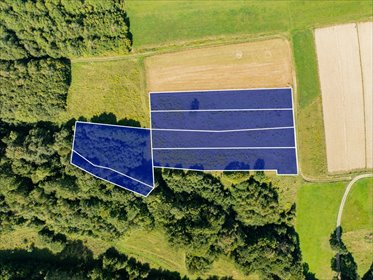 Działka 9908 m² z planem pod zabudowę w Skawinkach działka Skawinki, Łąkowa