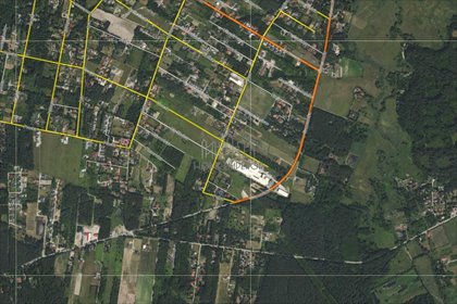 Działka usługowo-produkcyjna 4757 m² Henryków-Urocze działka Henryków-Urocze