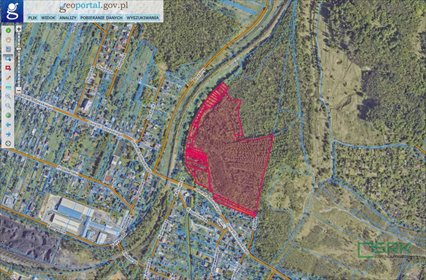 Duża działka 94 014 m² z planem zabudowy w Wojkowicach działka Wojkowice, Wojkowice, Sobieskiego