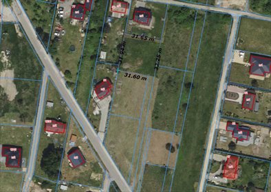 działka na sprzedaż 1014m2 działka Rokitno Szlacheckie, Rokicka