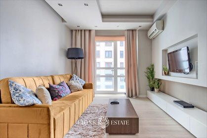 Nowoczesny 38 m² apartament z basenem i fitness w Platinum Towers mieszkanie Warszawa, Wola Mirów, Grzybowska