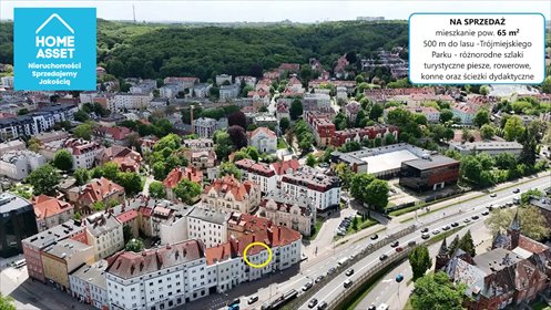 Mieszkanie na sprzedaż 65m2 mieszkanie Gdańsk, Juliusza Słowackiego