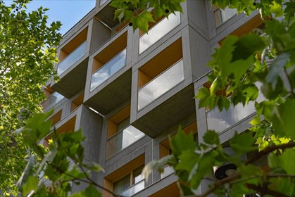 Nowoczesne 2-pokojowe mieszkanie z panoramicznymi oknami mieszkanie Warszawa, Wola, Kolejowa