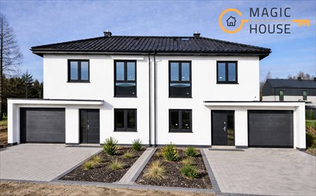 Nowoczesny bliźniak z ogrodem, energooszczędny, II kwartał 2026 dom Gościcino, Wichrowe Wzgórze