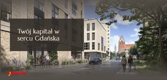 Nowoczesny apartament inwestycyjny 28,88 m² w Gdańsku mieszkanie Gdańsk, Żabi Kruk