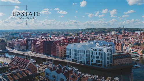 Nowoczesne studio na Wyspie Spichrzów z balkonem i wysokim standardem mieszkanie Gdańsk, Śródmieście, Chmielna