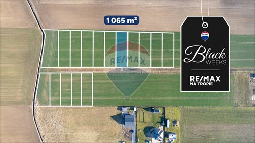 działka na sprzedaż 1065m2 działka Śmiechów