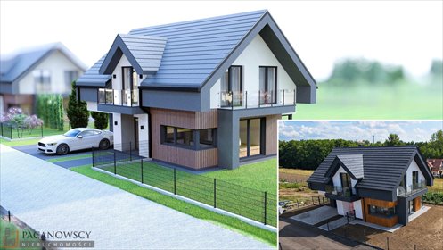 Dom jednorodzinny 142 m² - nowoczesny, garaż, 4 sypialnie dom Bibice