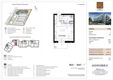 mieszkanie na sprzedaż 33m2 mieszkanie Pobiedziska, Generała Tadeusza Kutrzeby