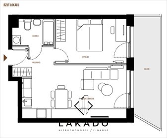 mieszkanie na sprzedaż 42m2 mieszkanie Kraków, Łagiewniki, Łagiewnicka