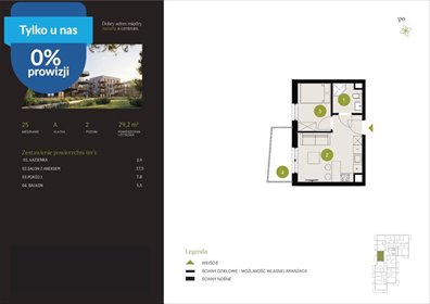 Atrakcyjne 29,2 m² w Bydgoszczy na sprzedaż mieszkanie Bydgoszcz, Flisy, Mińska