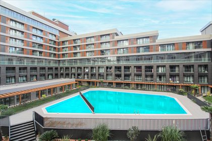 Nowoczesne studio z wysokim dochodem w kompleksie z basenami mieszkanie Yalova, Bayraktepe, Yalova Merkez, Yalova