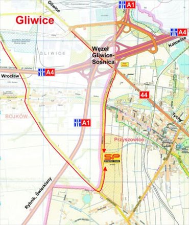 działka na sprzedaż 2500m2 działka Gliwice, Sośnica